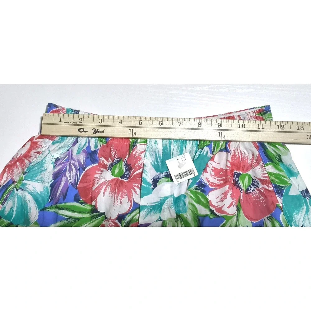 Mervyn's Floral Boxer Shorts Men Small 30-32 Multicolor‎ Vintage Deadstock NWT